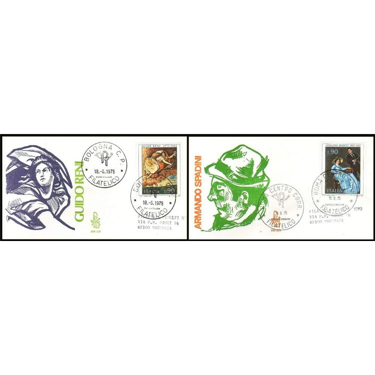 ITALY 1975 FDC (Venice) Italian art