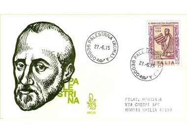 ITALY 1975 FDC (Venice) Pierluigi da Palestrina