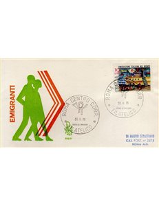 ITALY 1975 FDC (Venice) Emigrants