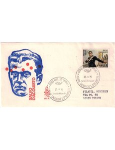 ITALIA 1975 FDC (Venetia) Salvo d'Acquisto
