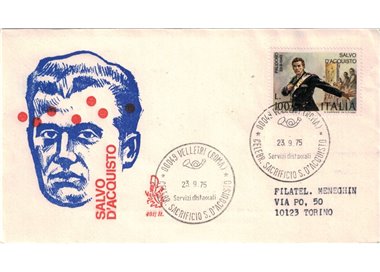 ITALIA 1975 FDC (Venetia) Salvo d'Acquisto