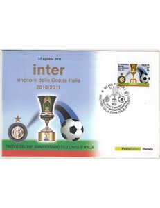 ITALIA 2011 FDC Inter vincitore della Coppa Italia