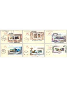 FDC ITALIA 2000 Avvento Anno 2000 6 Buste Cavallino