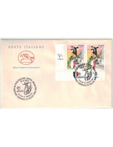 FDC ITALIA 2003 Juventus Campione d'Italia 1 Busta Cavallino nv