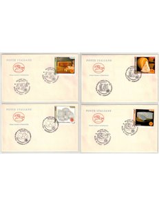 FDC ITALIA 2011 Made in Italy, formaggi 4 Buste Cavallino nv