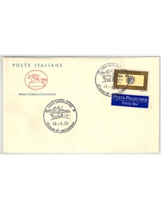 ITALIA 2000 FDC (Cavallino) Posta prioritaria (Senigallia)