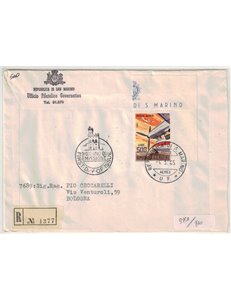 FDC SAN MARINO 1965 Europa 1 Collector's Envelope