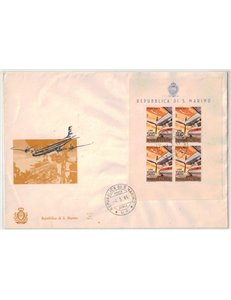 SAN MARINO 1965 FDC (Ala) Europa BF