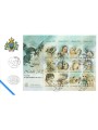 FDC SAN MARINO 2002 Natale BF 1 Busta nv