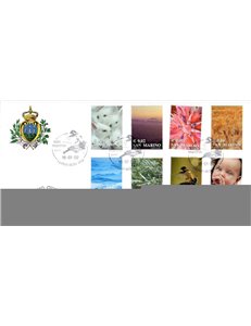 FDC SAN MARINO 2002 I colori della vita 1 Busta nv