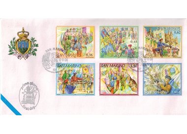 FDC SAN MARINO 2006 Corpo dei Balestrieri 1 Busta nv
