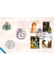 FDC SAN MARINO 2007 Gina Lollobrigida 1 Busta nv