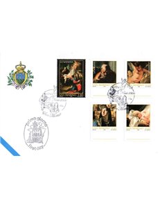FDC SAN MARINO 2006 Natale 1 Busta nv
