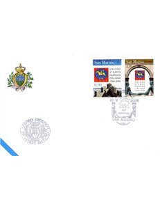 FDC SAN MARINO 2006 Unione Stampa Filatelica Italiana 1 Busta nv