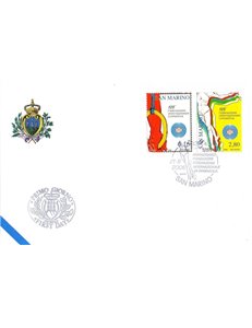 FDC SAN MARINO 2006 International Gymnastics Federation 1 Envelope nv