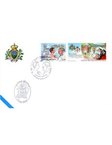 FDC SAN MARINO 2006 Welfare works 1 Envelope nv