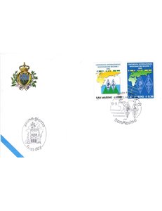 FDC SAN MARINO 2002 Conferenza internazionale dei radioamatori 1 Busta nv