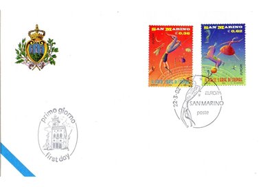 FDC SAN MARINO 2002 Europa 1 Envelope nv