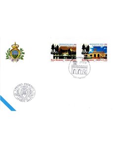 FDC SAN MARINO 2001 Emigrazione negli Usa 1 Busta nv