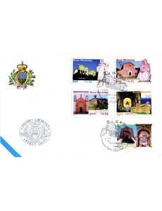 FDC SAN MARINO 2000 Architecture of Montefeltro 1 Envelope nv