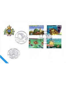 FDC SAN MARINO 2000 Diritti dell'Infanzia 1 Busta nv