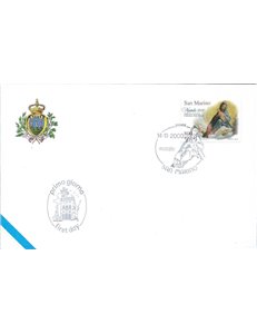 FDC SAN MARINO 2000 Christmas 1 Envelope nv