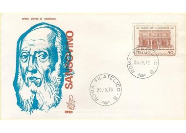 ITALY 1970 FDC (Venice) Sansovino ord