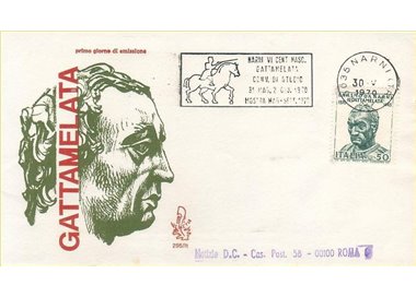 ITALIA 1970 FDC (Venetia) Gattamelata ord