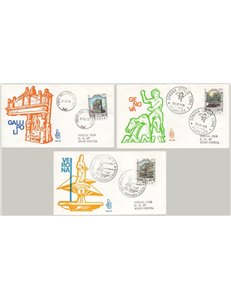 ITALIA 1976 FDC (Venetia) Fontane d'Italia