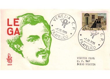 ITALY 1976 FDC (Venice) Silvestro Lega ord ve