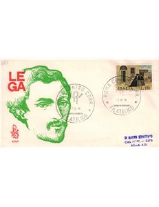 ITALY 1976 FDC (Venice) Silvestro Lega ord rm