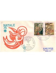 ITALY 1976 FDC (Venice) Christmas order