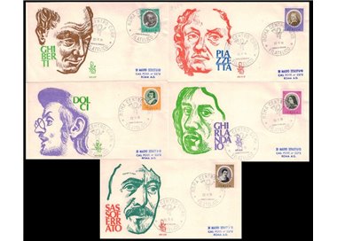 ITALY 1976 FDC (Venice) Illustrious men ord