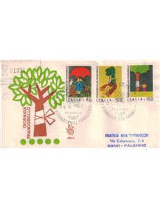 ITALIA 1976 FDC (Venetia) Giornata del francobollo racc rm