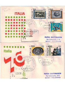 ITALIA 1976 FDC (Venetia) Esposizione di filatelia racc rm