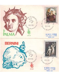 ITALIA 1980 FDC (Venetia) Arte  racc rm