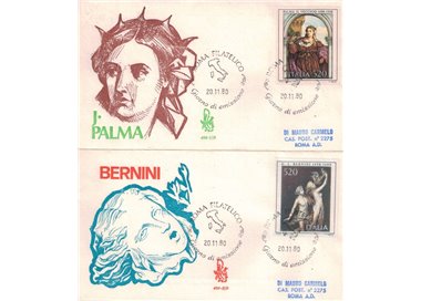 ITALY 1980 FDC (Venetia) Art rm