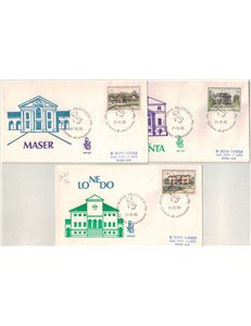 ITALY 1980 FDC (Venetia) Villas ord rm