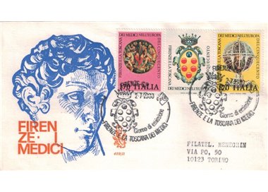 ITALIA 1980 FDC (Venetia) Firenze e i Medici sp