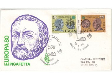 ITALIA 1980 FDC (Venetia) Europa ord