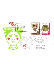ITALIA 1976 FDC (Venetia) Europa racc