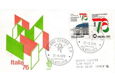 ITALY 1976 FDC (Venice) Philatelic Expo collection