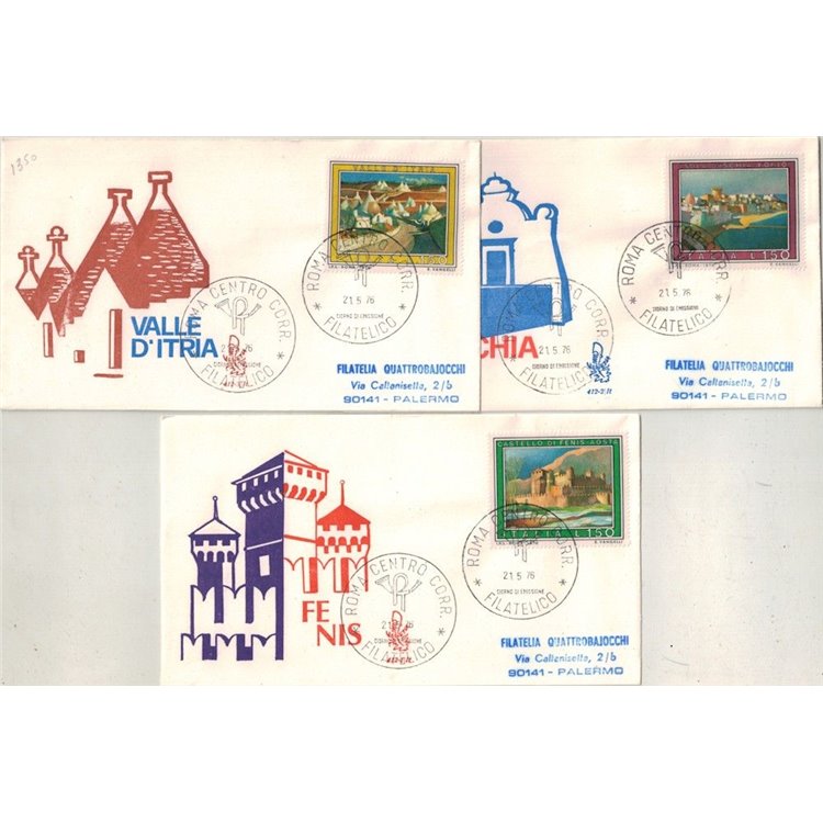 ITALY 1976 FDC (Venice) Tourism order