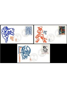 ITALY 1976 FDC (Venice) Italian Art Order
