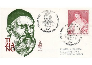 ITALY 1976 FDC (Venice) Tiziano Vecellio
