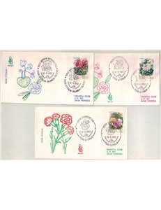 ITALIA 1982 FDC (Venetia) Fiori, 2ª emissione