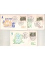 ITALY 1982 FDC (Venice) Ville, 3rd issue