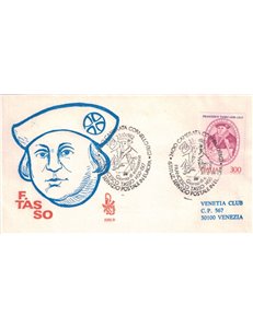 ITALY 1982 FDC (Venice) Francesco Tasso