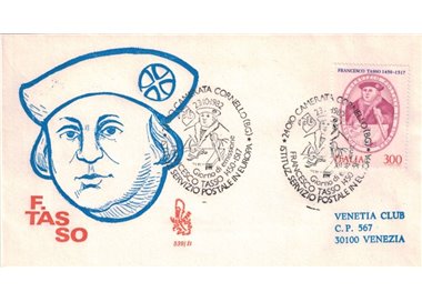 ITALIA 1982 FDC (Venetia) Francesco Tasso
