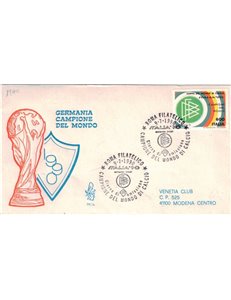 ITALY 1990 FDC (Venice) Germany champion